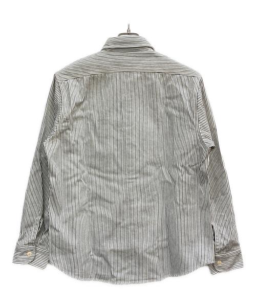 SUGAR CANE（シュガーケーン）SUGAR CANE (シュガーケーン) HICKORY STRIPE WORK SHIRT ホワイト サイズ:Mの古着・服飾アイテム