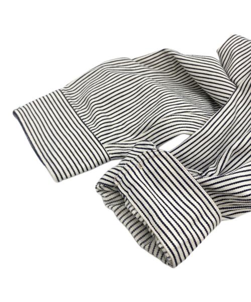 SUGAR CANE（シュガーケーン）SUGAR CANE (シュガーケーン) HICKORY STRIPE WORK SHIRT ホワイト サイズ:Mの古着・服飾アイテム