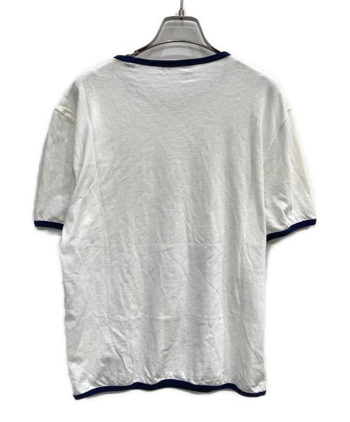 OUR LEGACY（アワーレガシー）OUR LEGACY (アワーレガシー) リンガーTシャツ ホワイト サイズ:SIZE 48の古着・服飾アイテム