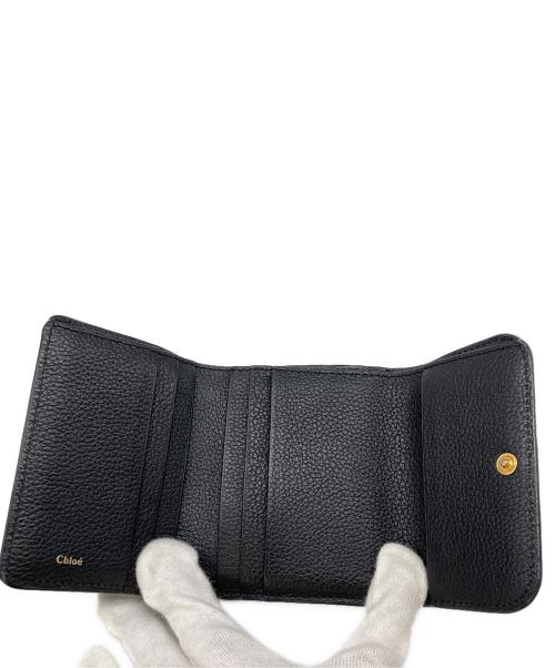 Chloe（クロエ）Chloe (クロエ) MARCIE スモールトリフォールドウォレット ブラック サイズ:表記なしの古着・服飾アイテム