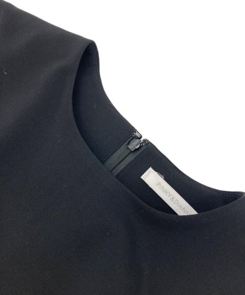 Pinky & Dianne（ピンキーアンドダイアン）Pinky & Dianne (ピンキーアンドダイアン) ボックスタックダンボールブラウス ブラック サイズ:38の古着・服飾アイテム