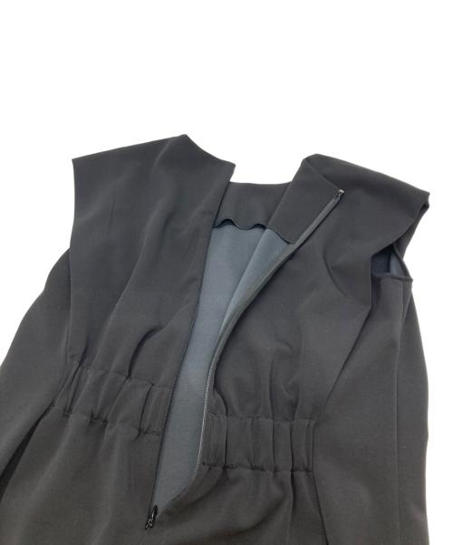 Pinky & Dianne（ピンキーアンドダイアン）Pinky & Dianne (ピンキーアンドダイアン) ボックスタックダンボールブラウス ブラック サイズ:38の古着・服飾アイテム