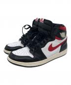 NIKEナイキ）の古着「Nike Air Jordan 1 Retro High」｜ブラック/ホワイト/セイル/ジムレッド
