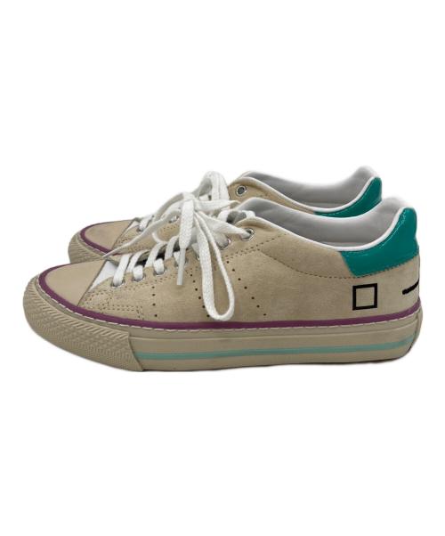 D.A.T.E.（デイト）D.A.T.E. (デイト) スニーカー ベージュ サイズ:US5/UK2/EUR35/22cmの古着・服飾アイテム