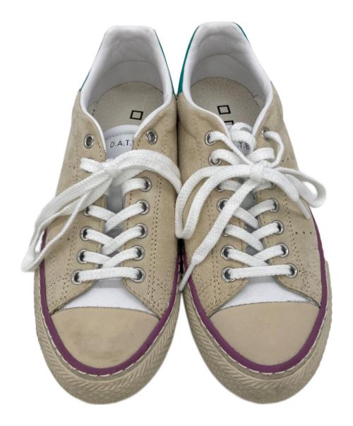 D.A.T.E.（デイト）D.A.T.E. (デイト) スニーカー ベージュ サイズ:US5/UK2/EUR35/22cmの古着・服飾アイテム