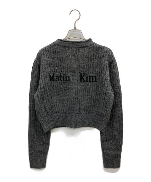 Matin Kim（マーティン・キム）matin kim (マーティン・キム) カーディガン グレー サイズ:Sの古着・服飾アイテム