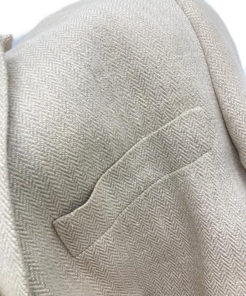 Max Mara WEEK END LINE（マックスマーラ ウイークエンドライン）Max Mara WEEK END LINE (マックスマーラ ウイークエンドライン) リネンテーラードジャケット ベージュ サイズ:40の古着・服飾アイテム