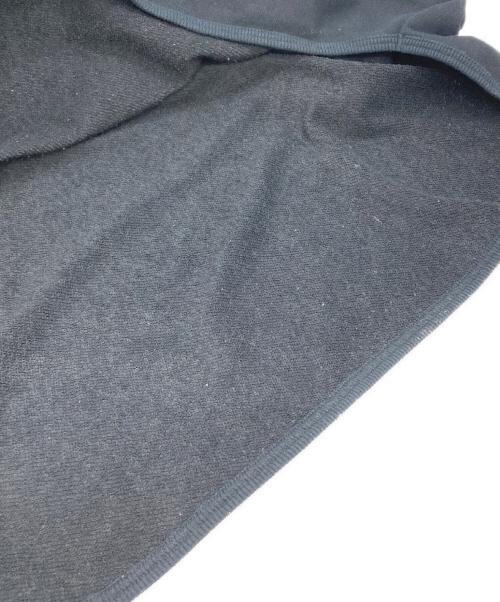 ESSENTIAL DOUBLE STANDARD CLOTHING（エッセンシャルダブルスタンダードクロージング）ESSENTIAL DOUBLE STANDARD CLOTHING (エッセンシャルダブルスタンダードクロージング) 裏毛フーデットワンピース ブラック サイズ:38の古着・服飾アイテム