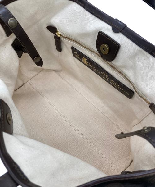 Felisi（フェリージ）Felisi (フェリージ) ナイロントートバッグ カーキの古着・服飾アイテム