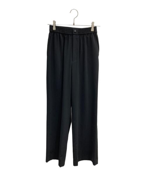 HYKE（ハイク）HYKE (ハイク) STRETCH WIDE LEG PANTS ブラック サイズ:1の古着・服飾アイテム