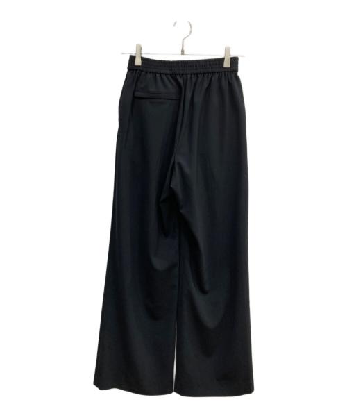 HYKE（ハイク）HYKE (ハイク) STRETCH WIDE LEG PANTS ブラック サイズ:1の古着・服飾アイテム