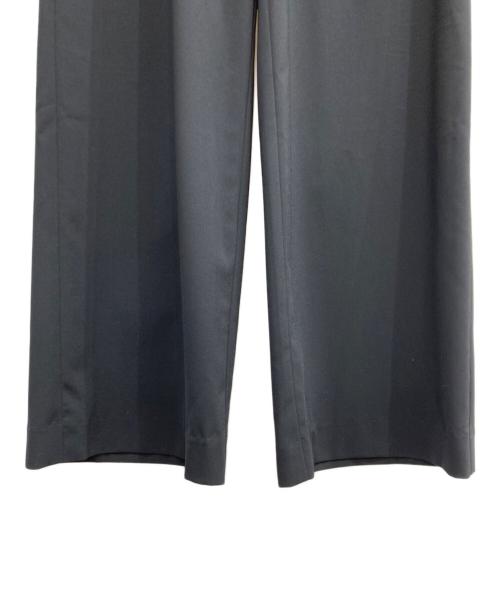 HYKE（ハイク）HYKE (ハイク) STRETCH WIDE LEG PANTS ブラック サイズ:1の古着・服飾アイテム