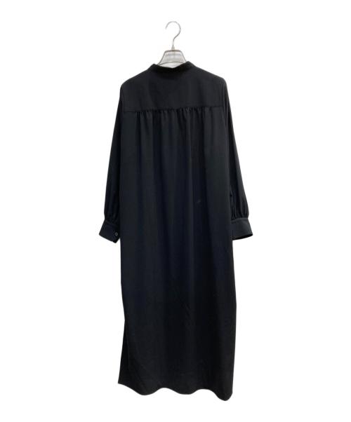 HYKE（ハイク）HYKE (ハイク) MAXI SHIRT DRESS ブラック サイズ:1の古着・服飾アイテム