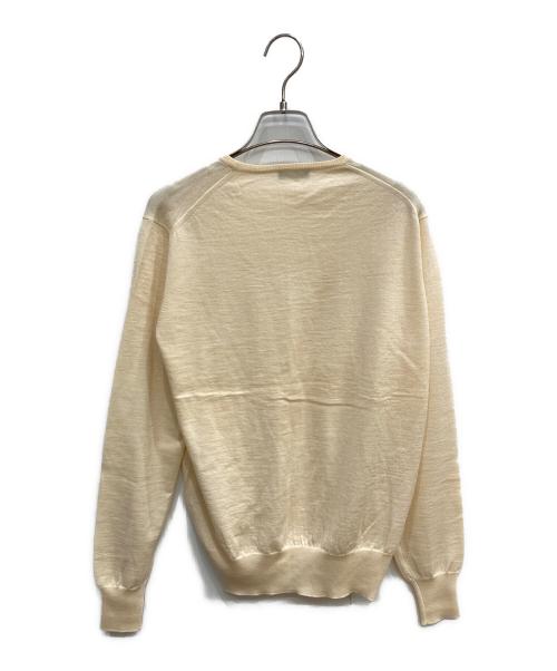 Cruciani（クルチアーニ）Cruciani (クルチアーニ) ウールニット ベージュ サイズ:44の古着・服飾アイテム