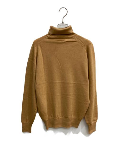 JOHN SMEDLEY（ジョンスメドレー）JOHN SMEDLEY (ジョンスメドレー) ハイネックウールニット ベージュ サイズ:XSの古着・服飾アイテム