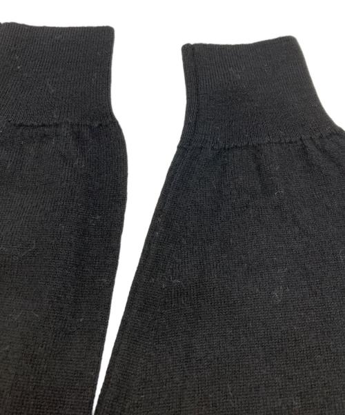 JOHN SMEDLEY（ジョンスメドレー）JOHN SMEDLEY (ジョンスメドレー) ハイネックウールニット ブラック サイズ:XSの古着・服飾アイテム