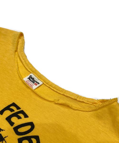 COLLEGIATE PACIFIC（カレッジパシフィック）COLLEGIATE PACIFIC (カレッジパシフィック) Tシャツ イエロー サイズ:Lの古着・服飾アイテム