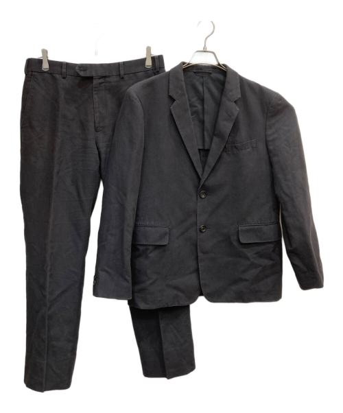 MARGARET HOWELL（マーガレットハウエル）MARGARET HOWELL (マーガレットハウエル) リネンブレンドセットアップ ブラック サイズ:Lの古着・服飾アイテム