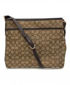 COACHコーチ）の古着「ショルダーバッグ」｜ベージュ