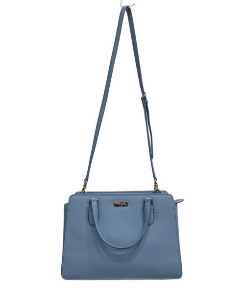 Kate Spade（ケイトスペード）Kate Spade (ケイトスペード) 2WAYバッグ ブルーの古着・服飾アイテム