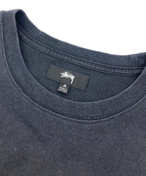 stussy（ステューシー）stussy (ステューシー) 刺繍Tシャツ ブラック サイズ:Mの古着・服飾アイテム