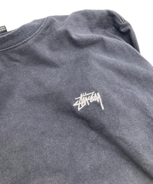 stussy（ステューシー）stussy (ステューシー) 刺繍Tシャツ ブラック サイズ:Mの古着・服飾アイテム