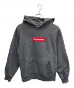 SUPREMEシュプリーム）の古着「Box Logo Hooded Sweatshirt」｜チャコールグレー