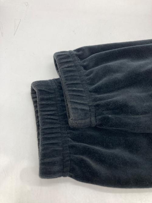 SUPREME（シュプリーム）SUPREME (シュプリーム) Hysteric Glamour (ヒステリックグラマー) Velour Track Jacket/ベロアトラックジャケット ブラック サイズ:Lの古着・服飾アイテム