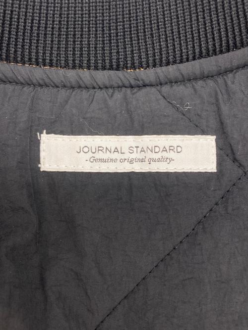 JOURNAL STANDARD（ジャーナルスタンダード）JOURNAL STANDARD (ジャーナルスタンダード) リバーシブル中綿ベスト ブラック×ブラウン サイズ:Mの古着・服飾アイテム