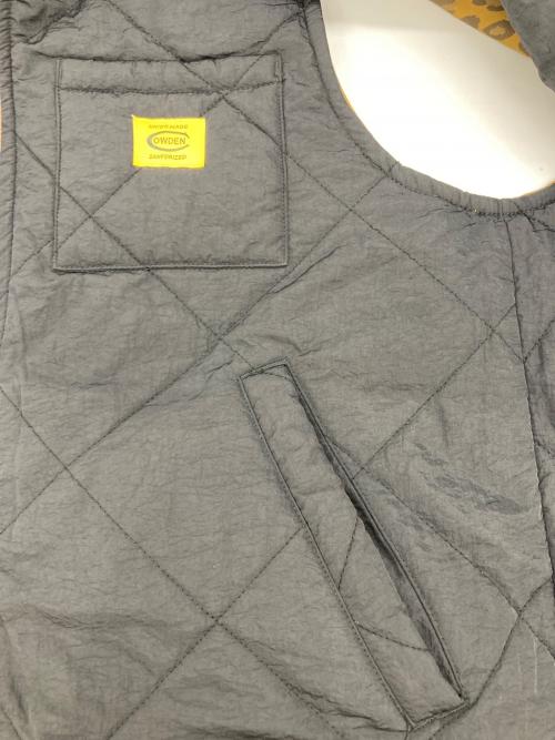 JOURNAL STANDARD（ジャーナルスタンダード）JOURNAL STANDARD (ジャーナルスタンダード) リバーシブル中綿ベスト ブラック×ブラウン サイズ:Mの古着・服飾アイテム