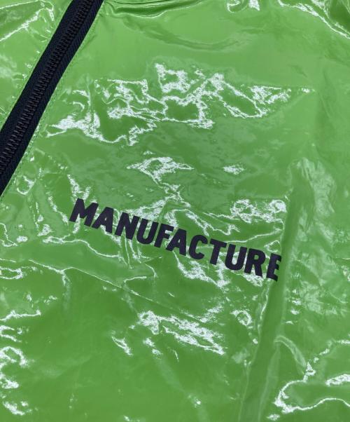 jieda（ジエダ）Jieda (ジエダ) LAMINATE HALF ZIP L/S SHIRT グリーン サイズ:SIZE 2の古着・服飾アイテム