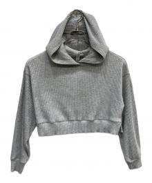 alo yoga（アローヨガ）の古着「ミューズフーディー」｜グレー