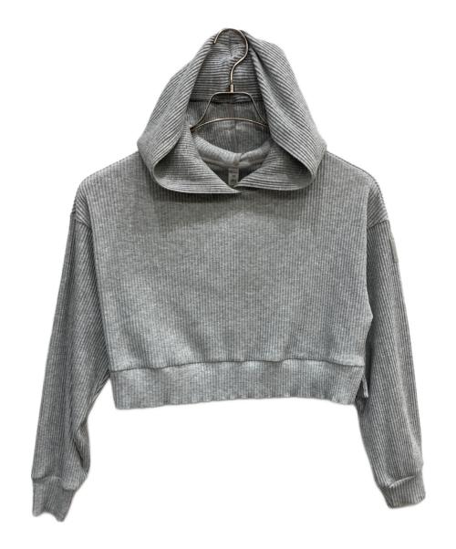 alo yoga（アローヨガ）ALO Yoga (アローヨガ) ミューズフーディー グレー サイズ:XSの古着・服飾アイテム