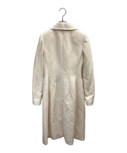 DOLCE & GABBANA（ドルチェ＆ガッバーナ）DOLCE & GABBANA (ドルチェ＆ガッバーナ) カシミヤ&シルクダブルコート ピンクベージュ サイズ:36の古着・服飾アイテム