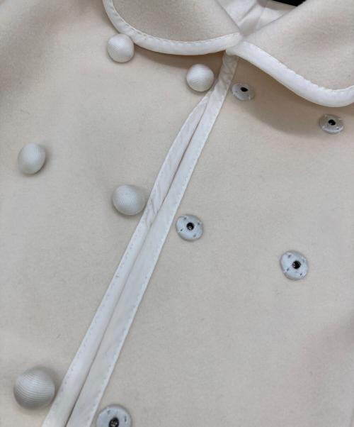 DOLCE & GABBANA（ドルチェ＆ガッバーナ）DOLCE & GABBANA (ドルチェ＆ガッバーナ) カシミヤ&シルクダブルコート ピンクベージュ サイズ:36の古着・服飾アイテム