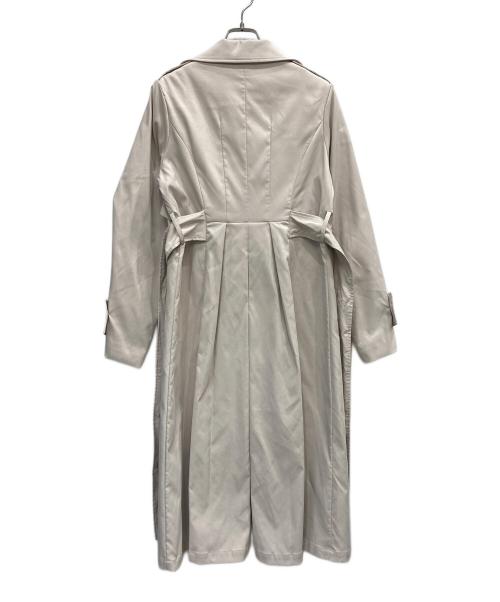 MIELI INVARIANT（ミエリインヴァリアント）MIELI INVARIANT (ミエリインヴァリアント) トレンチステンカラータックコート ベージュ サイズ:Fの古着・服飾アイテム