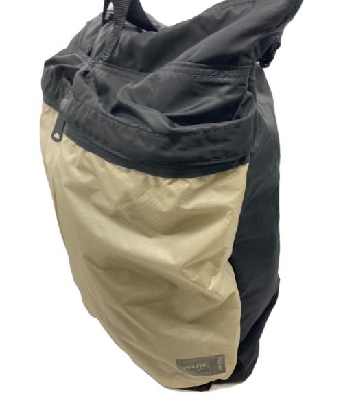 PORTER（ポーター）PORTER (ポーター) BEAMS (ビームス) ヘルメットバッグ ベージュの古着・服飾アイテム
