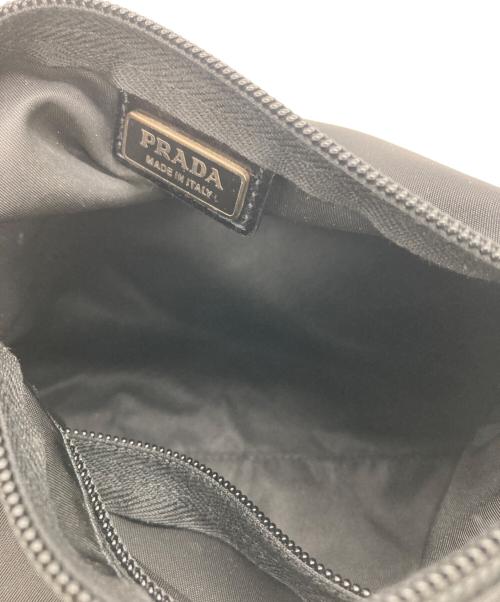 PRADA（プラダ）PRADA (プラダ) ナイロンポーチ ブラックの古着・服飾アイテム