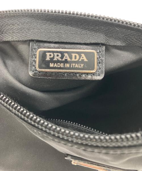 PRADA（プラダ）PRADA (プラダ) ナイロンポーチ ブラックの古着・服飾アイテム