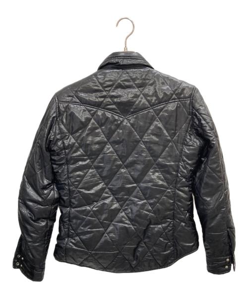 Wrangler（ラングラー）Wrangler (ラングラー) キルティング中綿ジャケット ブラック サイズ:Mの古着・服飾アイテム