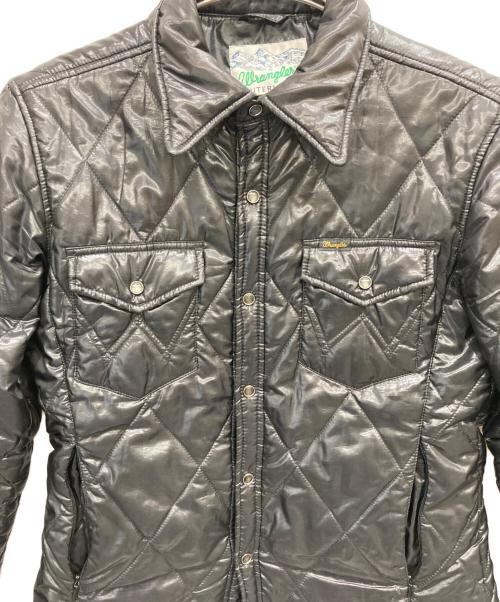 Wrangler（ラングラー）Wrangler (ラングラー) キルティング中綿ジャケット ブラック サイズ:Mの古着・服飾アイテム