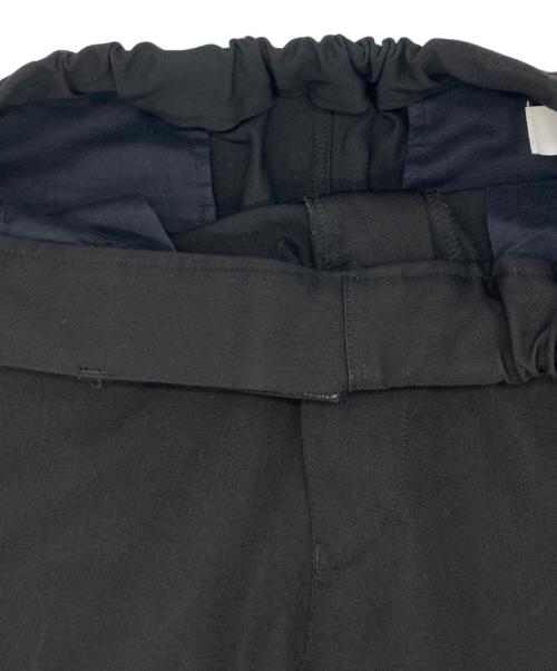 Graphpaper（グラフペーパー）Graphpaper (グラフペーパー) Selvage Wool Slim Chef Pants ブラック サイズ:Freeの古着・服飾アイテム