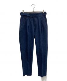 MOVER GARMENTS（ムーバーガーメンツ）の古着「2tuck Gurkha Model」｜インディゴ