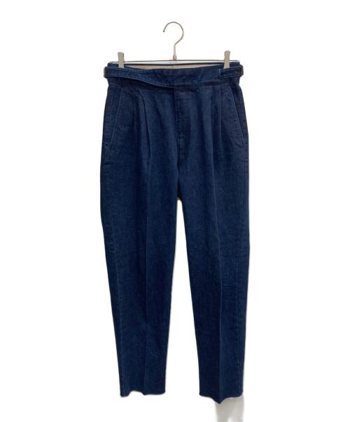 MOVER GARMENTS（ムーバーガーメンツ）MOVER GARMENTS (ムーバーガーメンツ) 2tuck Gurkha Model インディゴ サイズ:SIZE 44の古着・服飾アイテム