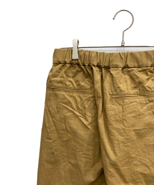 journal standard luxe（ジャーナルスタンダード ラックス）JOURNAL STANDARD LUXE (ジャーナルスタンダード ラックス) ドビークロス タックイージーパンツ マスタード サイズ:Sの古着・服飾アイテム
