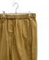 JOURNAL STANDARD LUXE (ジャーナルスタンダード ラックス) ドビークロス タックイージーパンツ マスタード サイズ:S：9000円