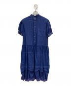 tricot COMME des GARCONSトリココムデギャルソン）の古着「ワンピース」｜ブルー