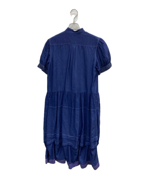 tricot COMME des GARCONS（トリココムデギャルソン）tricot COMME des GARCONS (トリココムデギャルソン) ワンピース ブルー サイズ:Ｍの古着・服飾アイテム