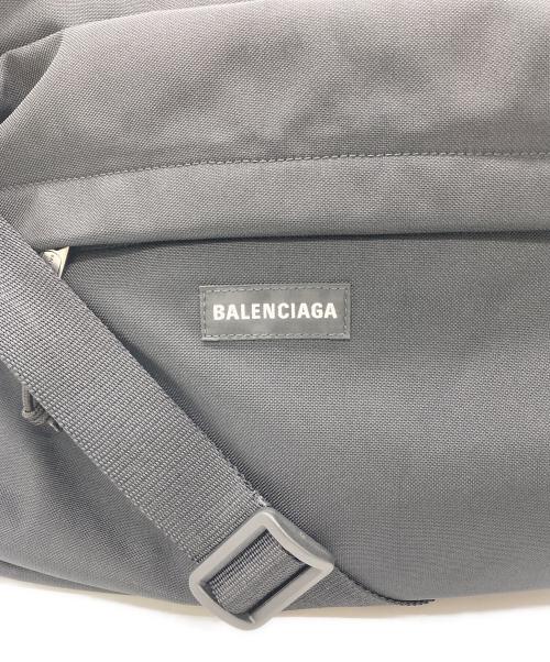 BALENCIAGA（バレンシアガ）BALENCIAGA (バレンシアガ) ロゴタグショルダーバッグ ブラックの古着・服飾アイテム