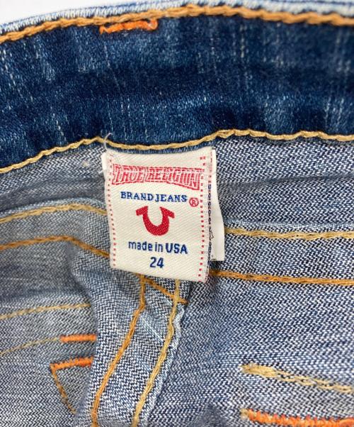 TRUE RELIGION（トゥルー レリジョン）TRUE RELIGION (トゥルー レリジョン) JOEY デニムパンツ インディゴ サイズ:W24の古着・服飾アイテム